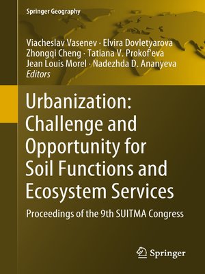 cover image of Urbanization